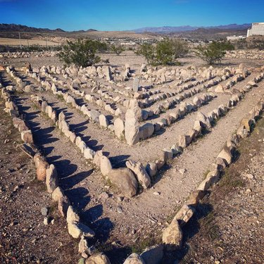 Get yourself grounded and you can navigate even the stormiest roads in peace.

#wanderstarr #laughlinlabyrinths #laughlinnv #getgrounded #labyrinth #walkableart #calming #peaceful #peacefulplace #nevada #zen #getoutside #explore #explorenevada #slowdown #meditate