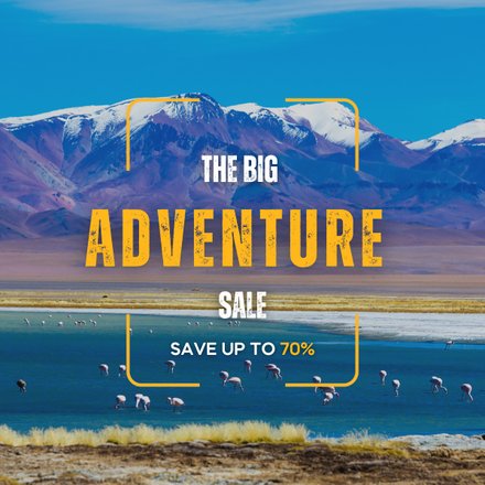 tourhub | The Big Adventure Sale Crowrdriff Hero (Mobile)