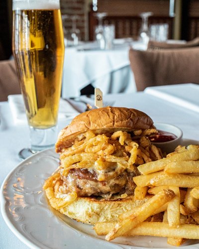 Cajun Ranch Steak House Burger | Brick Alley Pub | Newport Burger