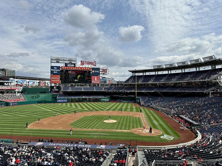 Washington baseball sales