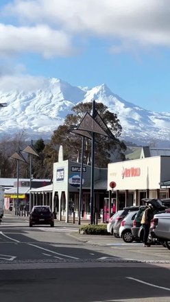 Photo by lilia.alexander, caption reads: The mountains are calling ❄️⛷️ Ohakune is looking like a dream 💭 Will you be heading to Ruapehu this winter? 🏔️

#ohakune #mtruapehu #ruapehu #skiseason #newzealand