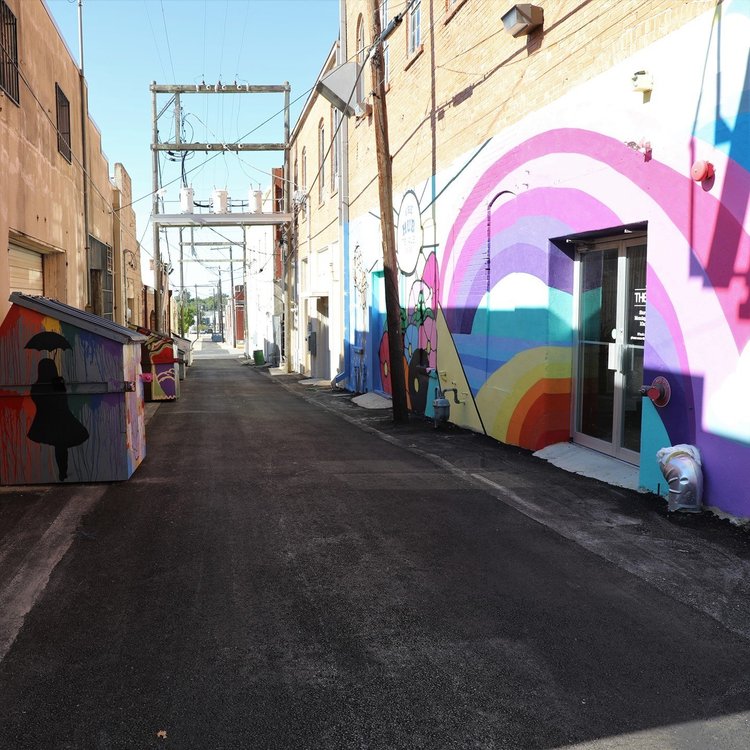 Downtown Temple Murals