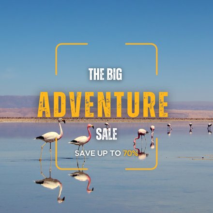 tourhub | The Big Adventure Sale Crowrdriff Hero (Mobile)