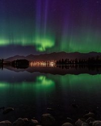 Photo by jomsdgzman, caption reads: Northern Lights dances above the Rockies in early Summer ✨
.
.
.
.
.
.
#jaspernationalpark #myjasper #northernlights #auroraborealis #aurorachasers #travelalberta #explorecanada #discoveralberta #discovercanada #canadagram #canadasworld #tourcanada #dailyviewalberta #canadaviews #starphotography #nightlandscape #earthpix #earth_shotz #ig_astrophotography #bealpha #darksky #jasperdarksky #beautifuldestinations #greatoutdoors #natureaddicts #landscape_capture #bestnatureshot #imagesofcanada #explorerockies #canadianrockies